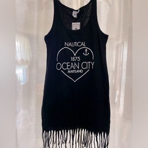ocean city md swim suit coverup/ dress